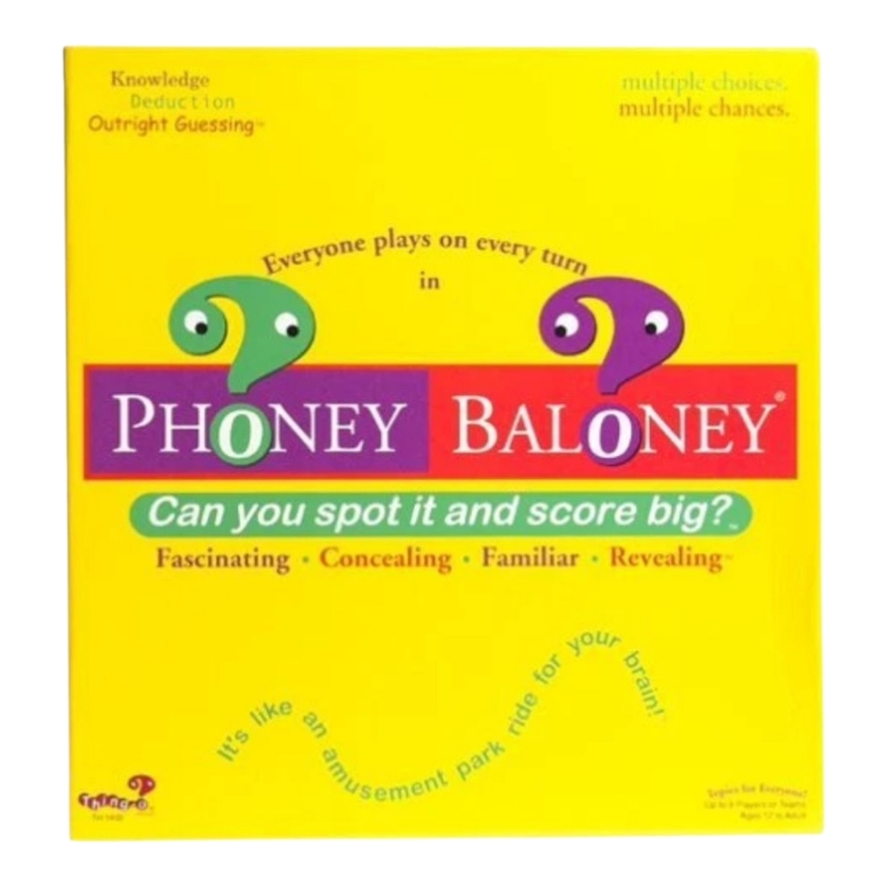 Phoney Baloney Trivia Board Game Newโ